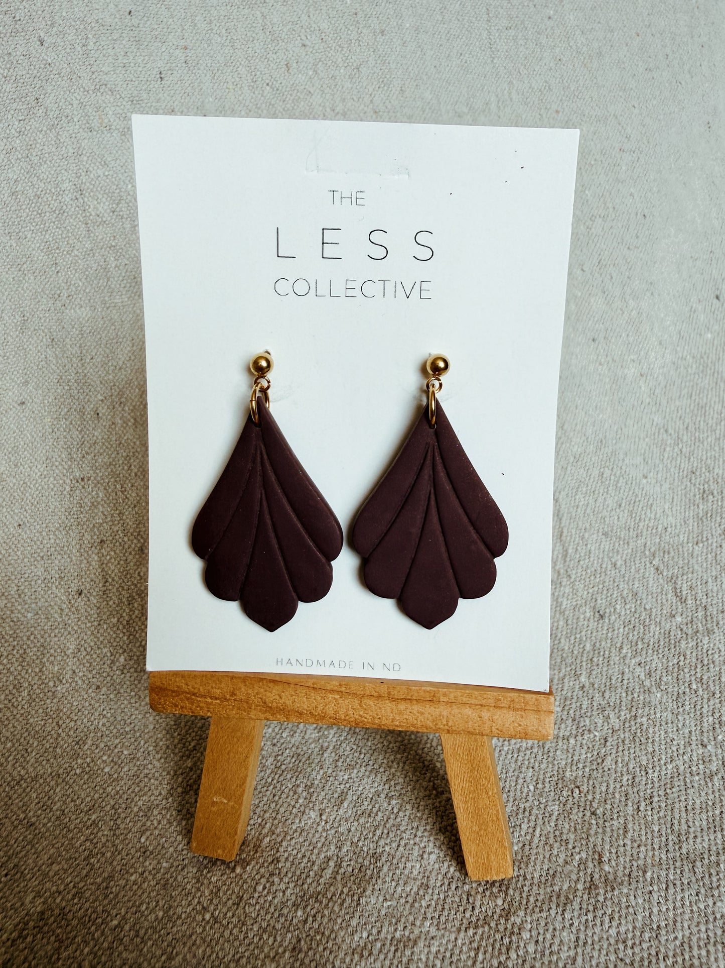 Fiona Earring - Plum