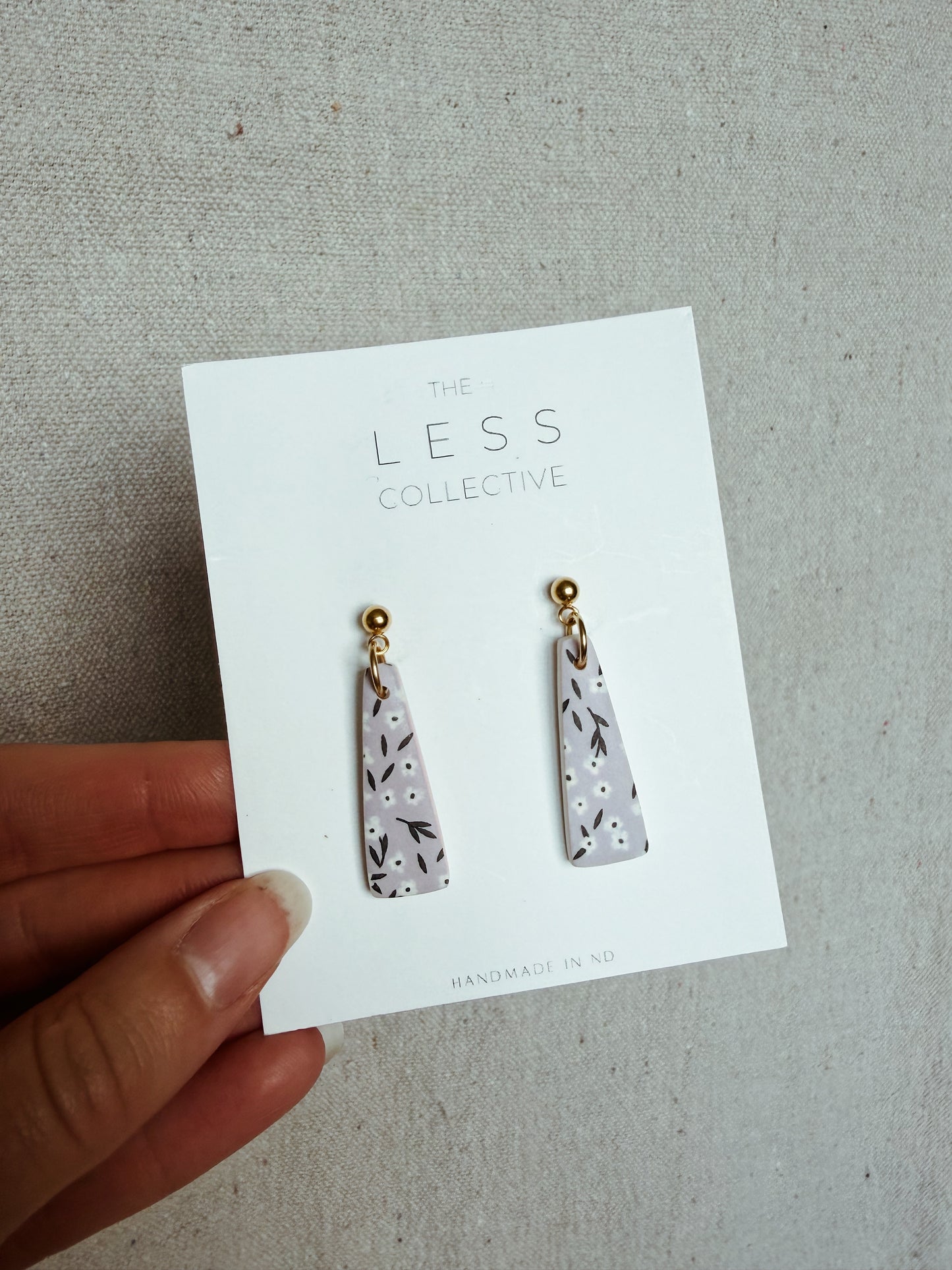 Tika Earring - Pretty in Pink Floral