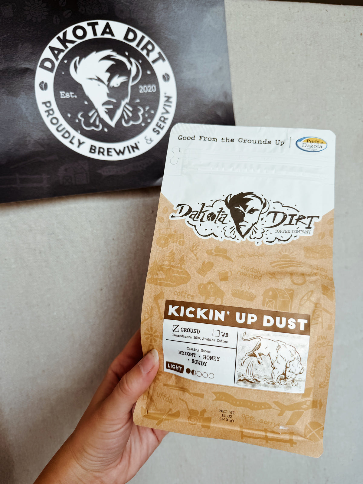 Dakota Dirt Ground Coffee - Various Flavors