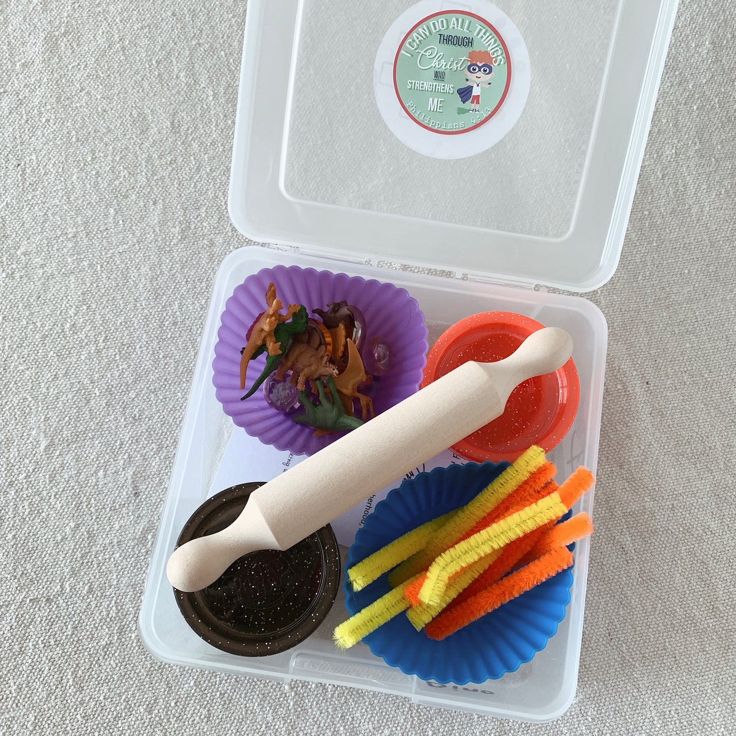 "On-The-Go" Mini PlayDoh Kits - Choose Your Theme