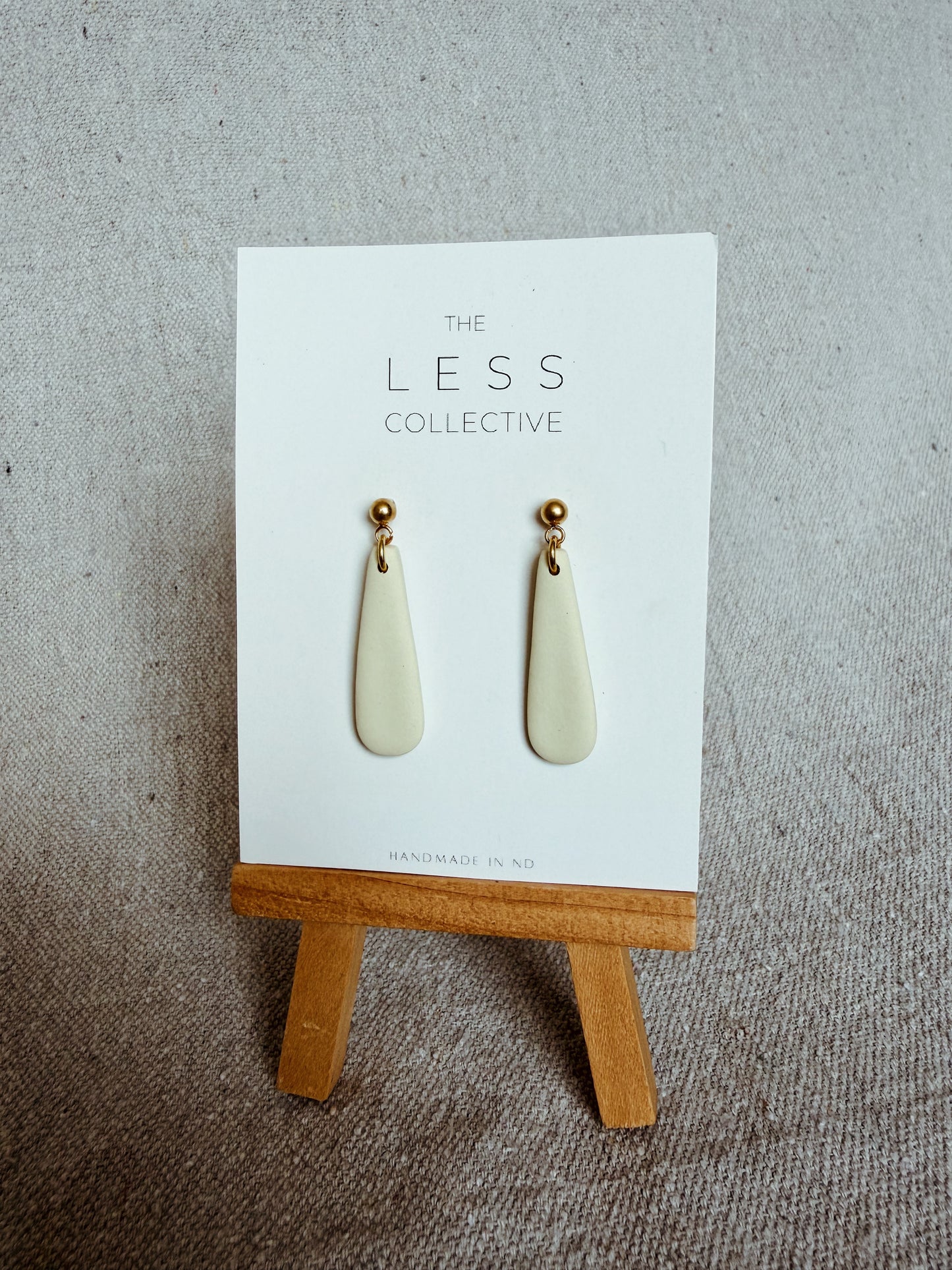 Lily Earring - Muted Yellow