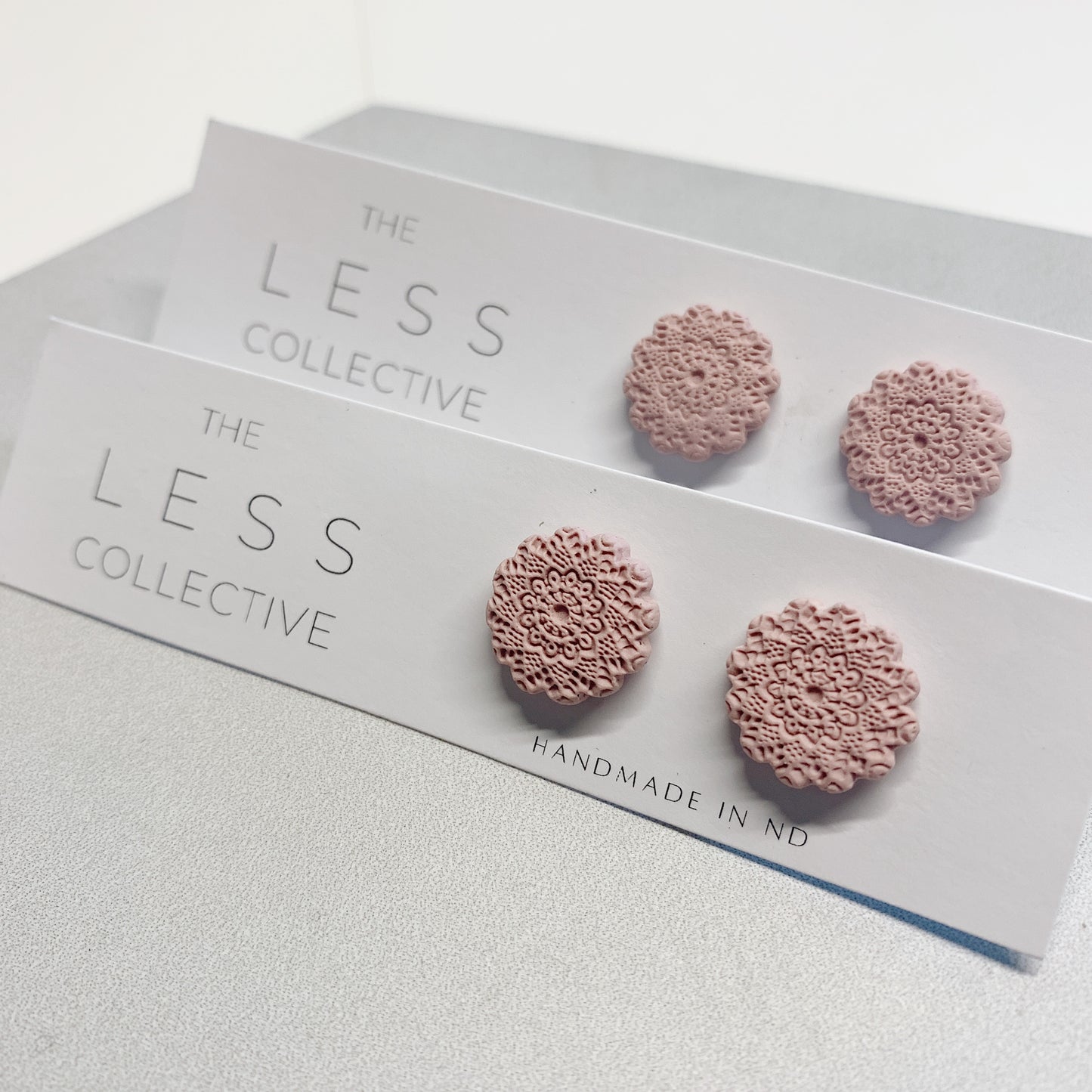 Mandala Stud - Blush Pink