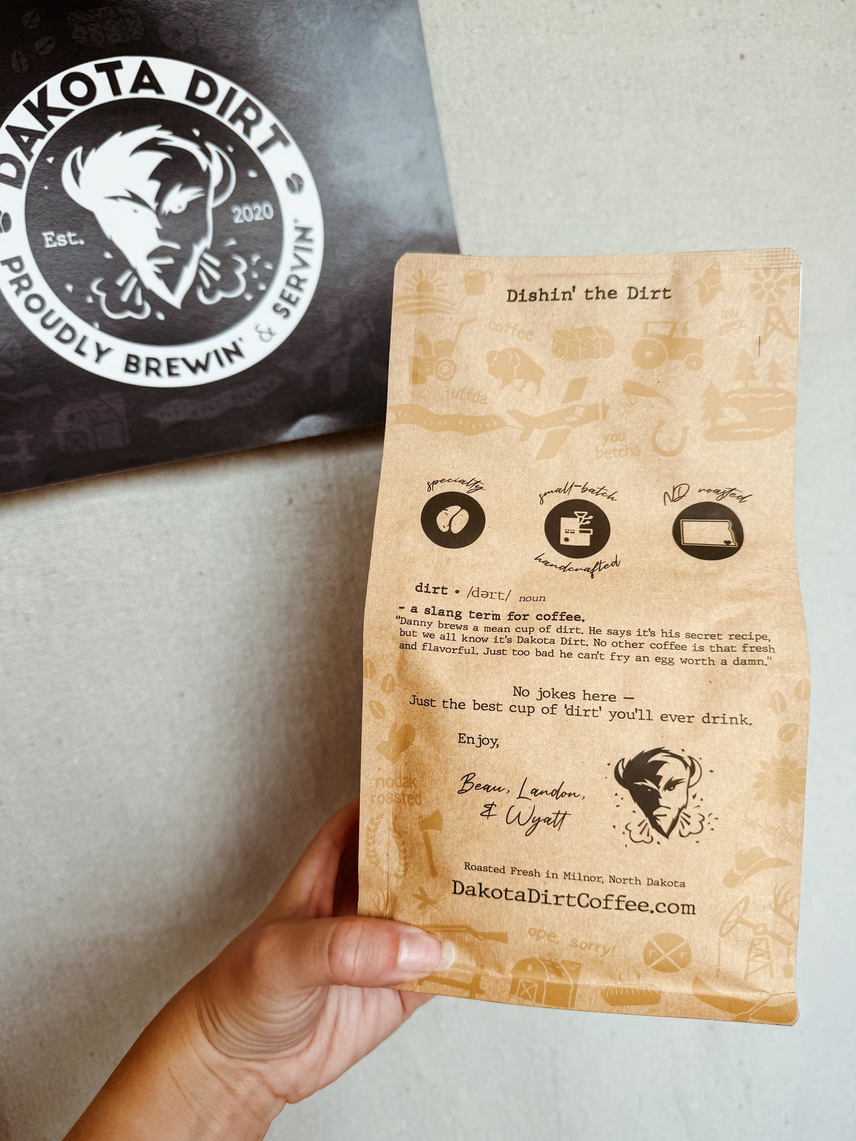 Dakota Dirt Ground Coffee - Various Flavors