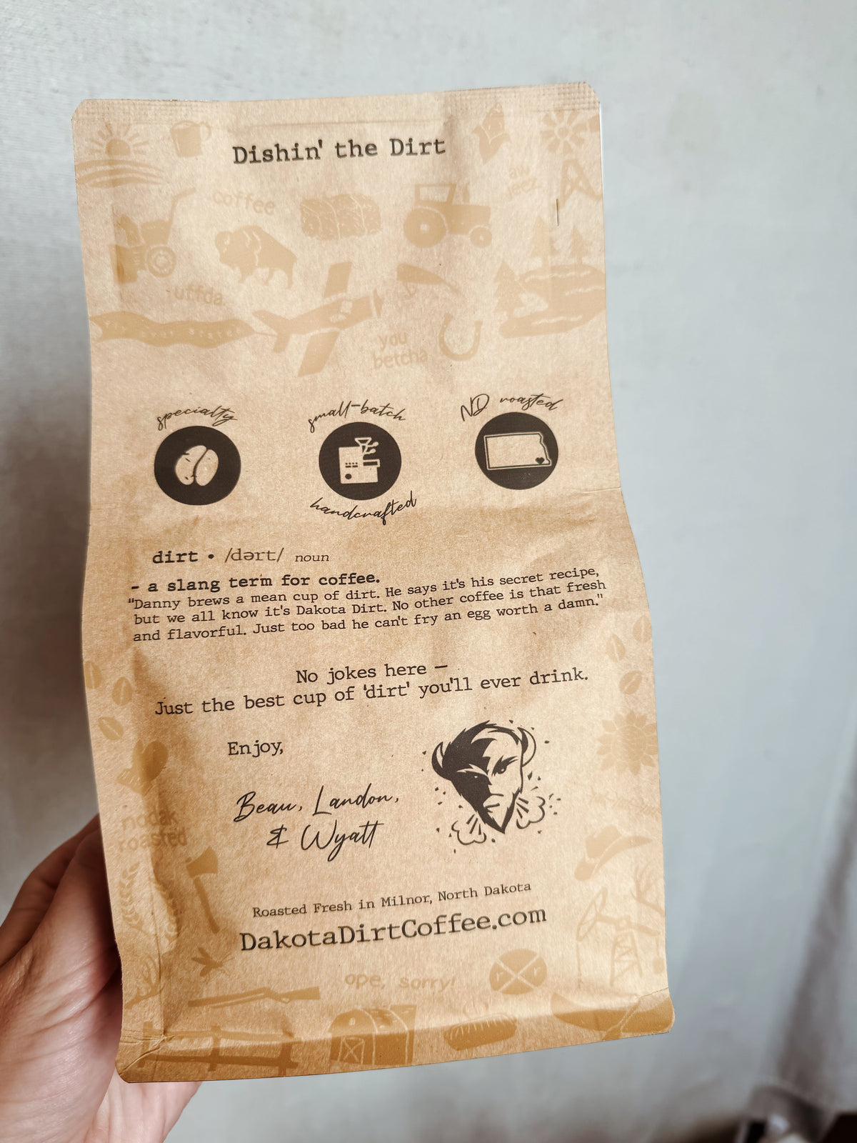 Dakota Dirt Ground Coffee - Various Flavors