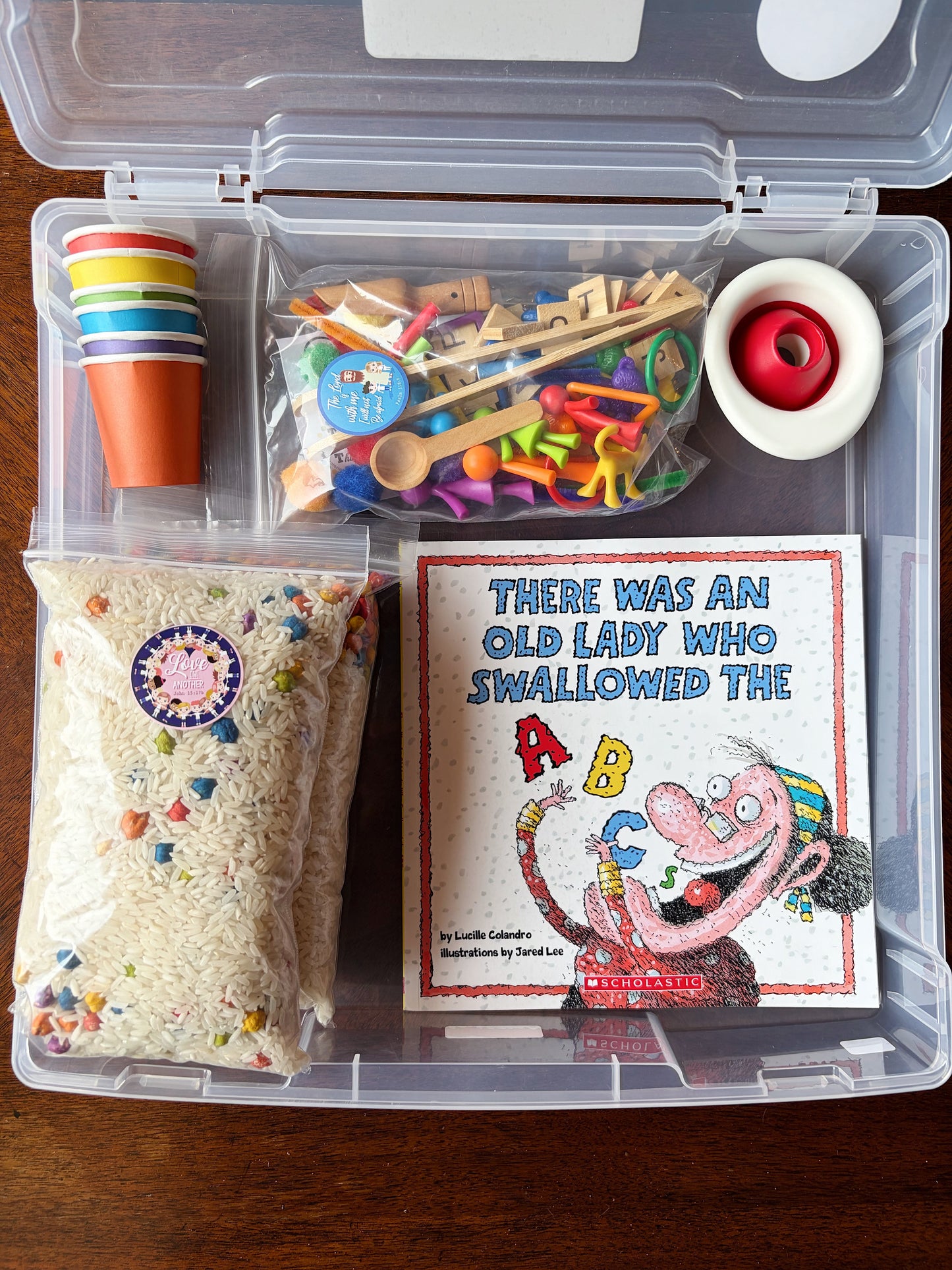 Toddler Sensory Bin - Choose Your Theme