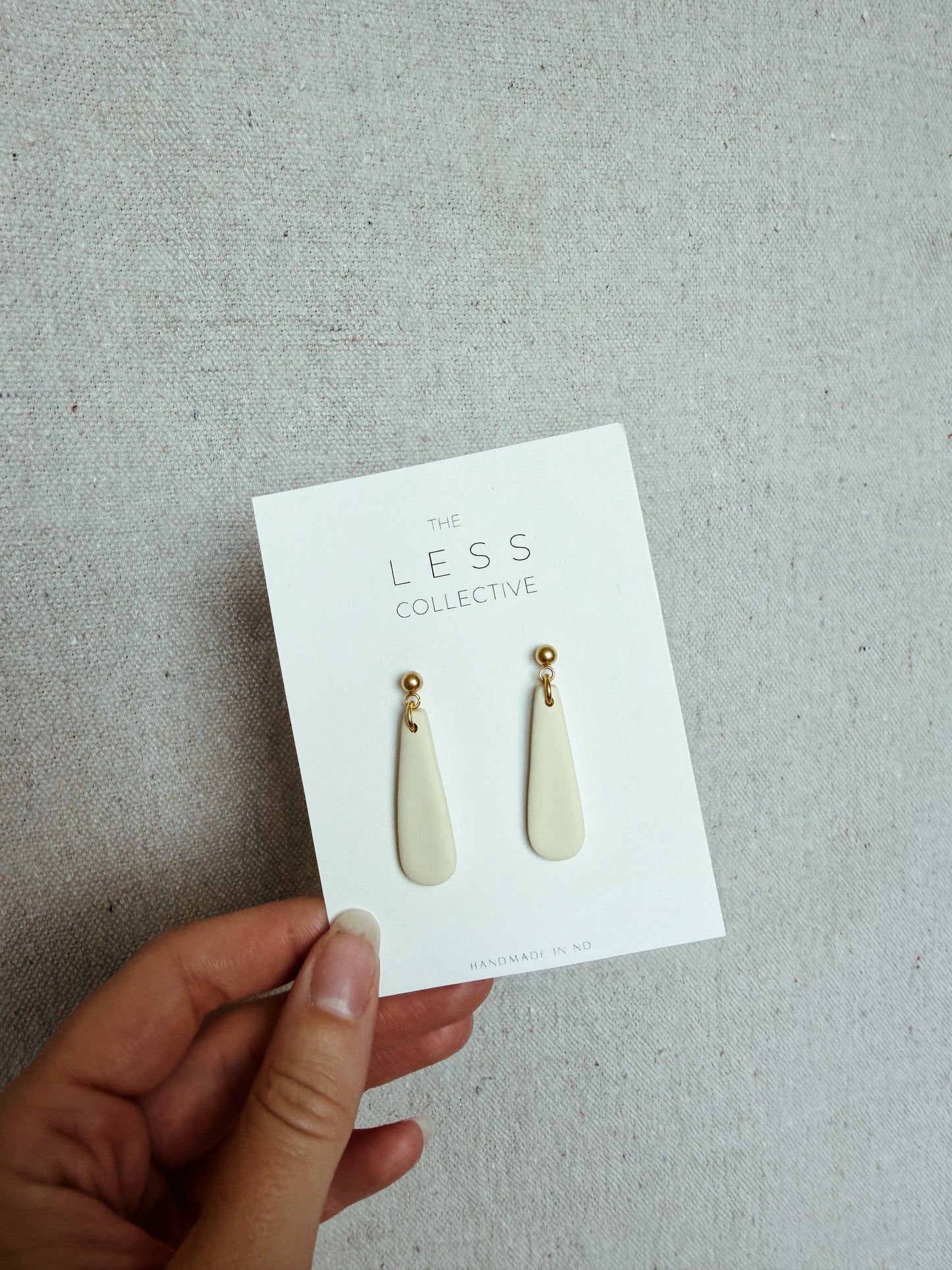 Lily Earring - Muted Yellow