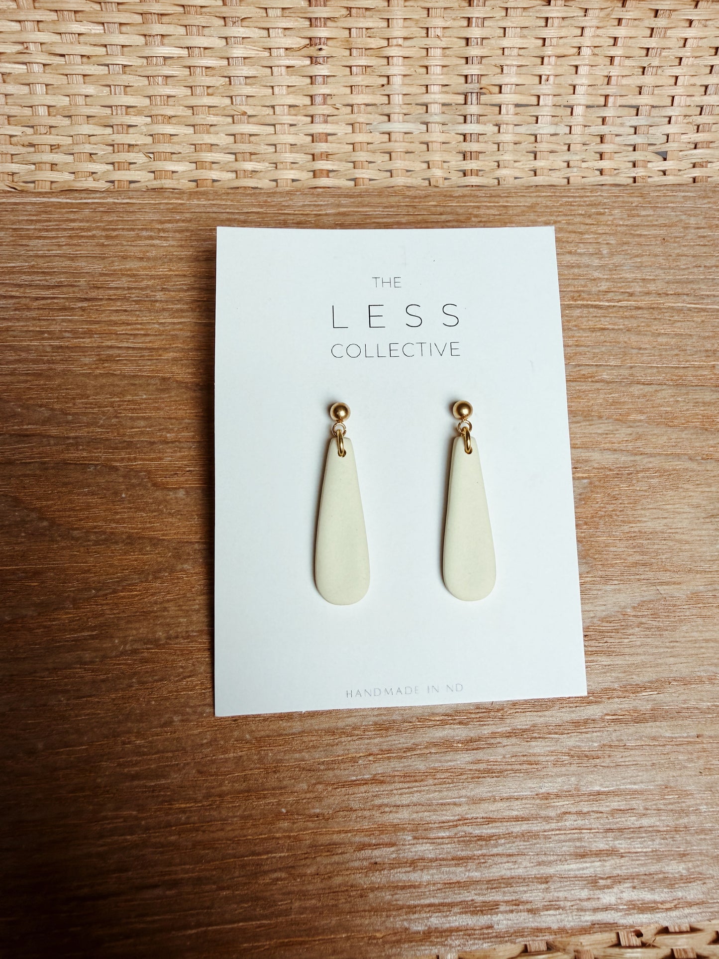 Lily Earring - Muted Yellow