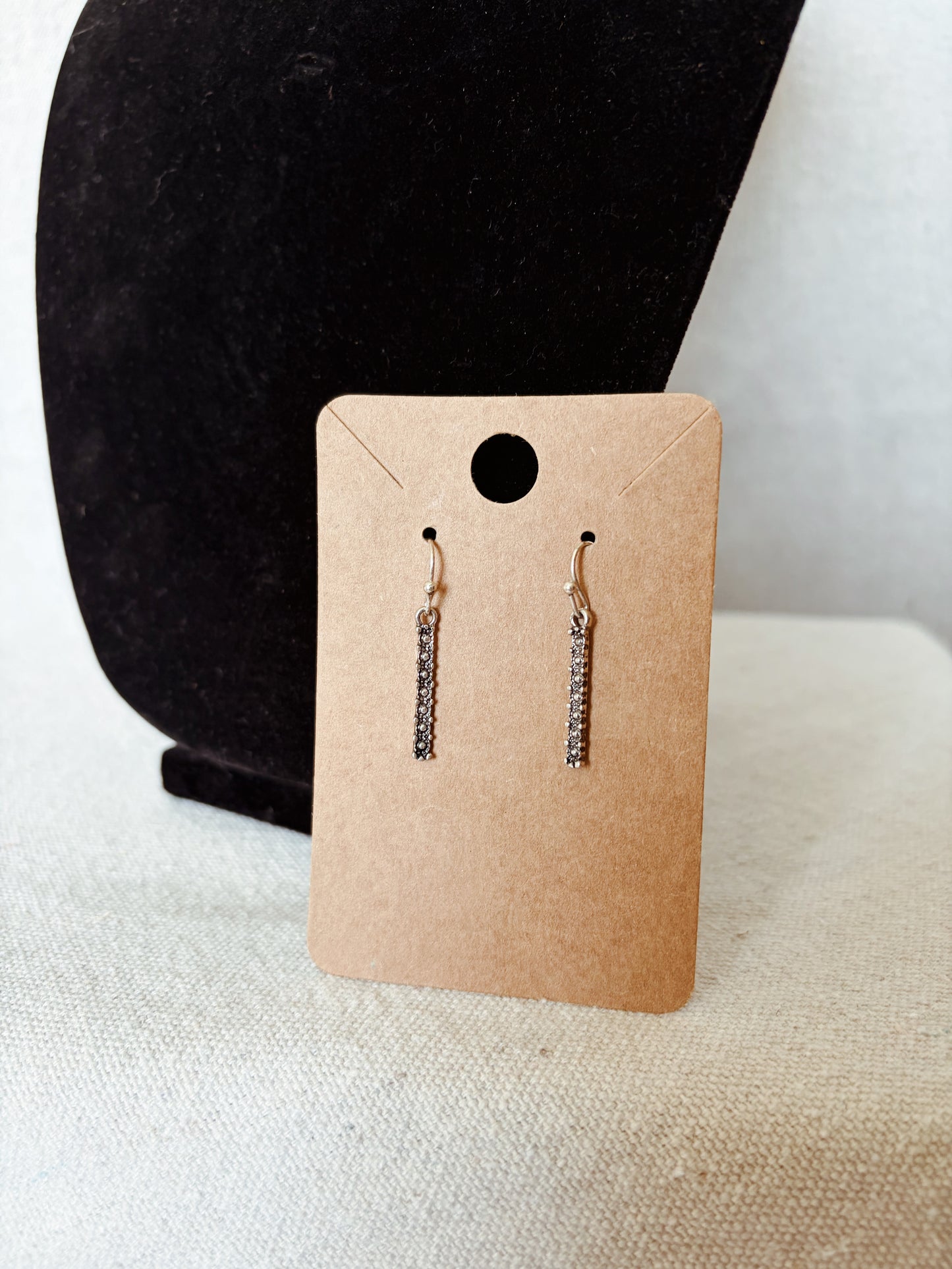Multicolored Bar - Necklace + Earring Set