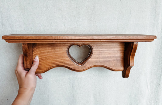 Heart Hanging Shelf - Decor