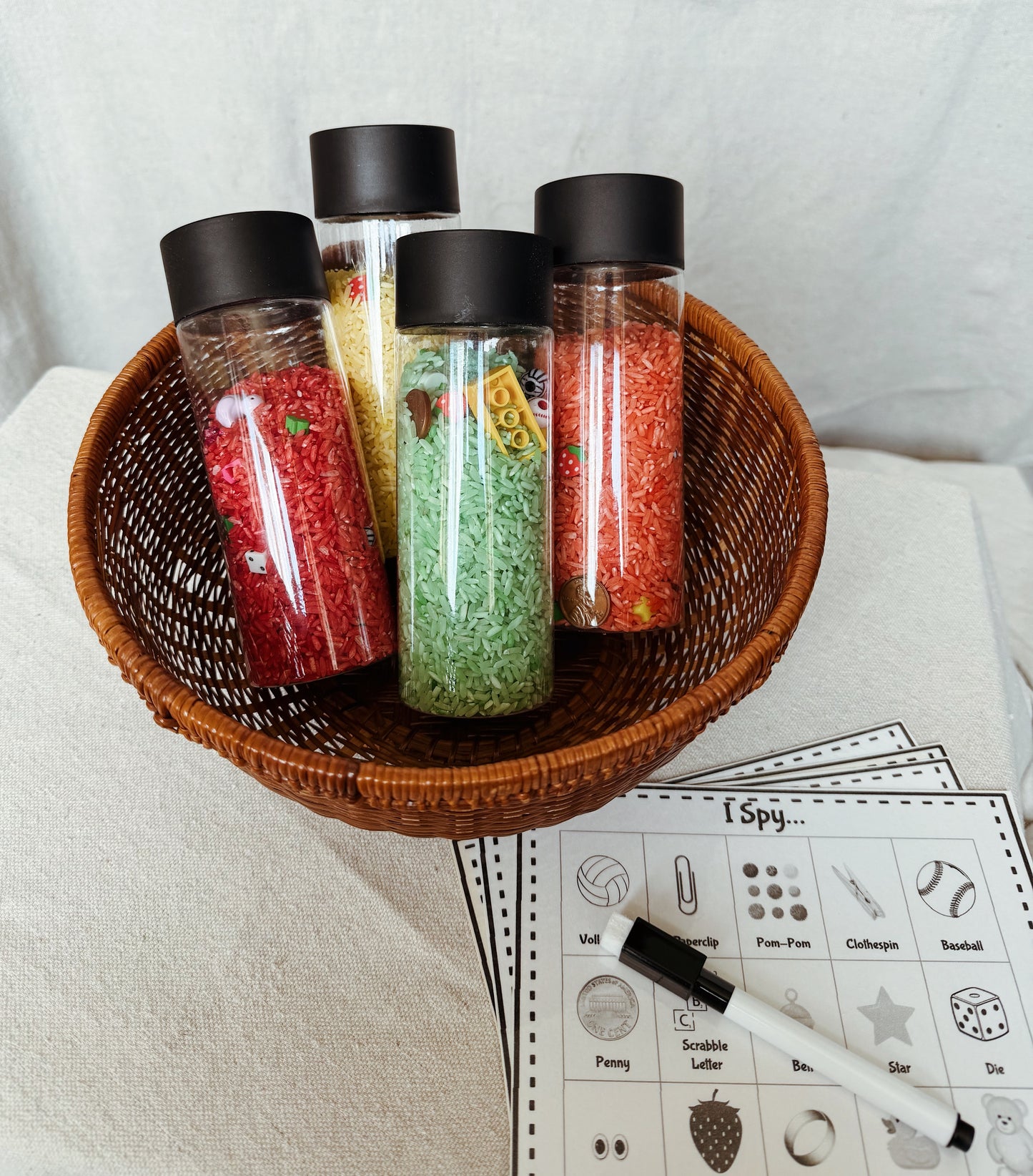 "I Spy" Jars