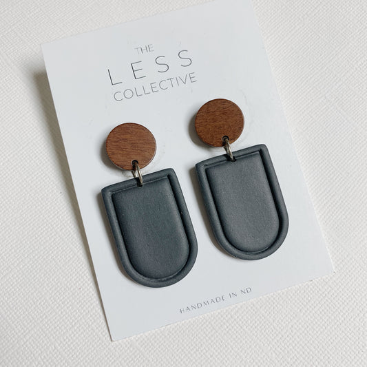 Eleanor - Speckled Charcoal Grey