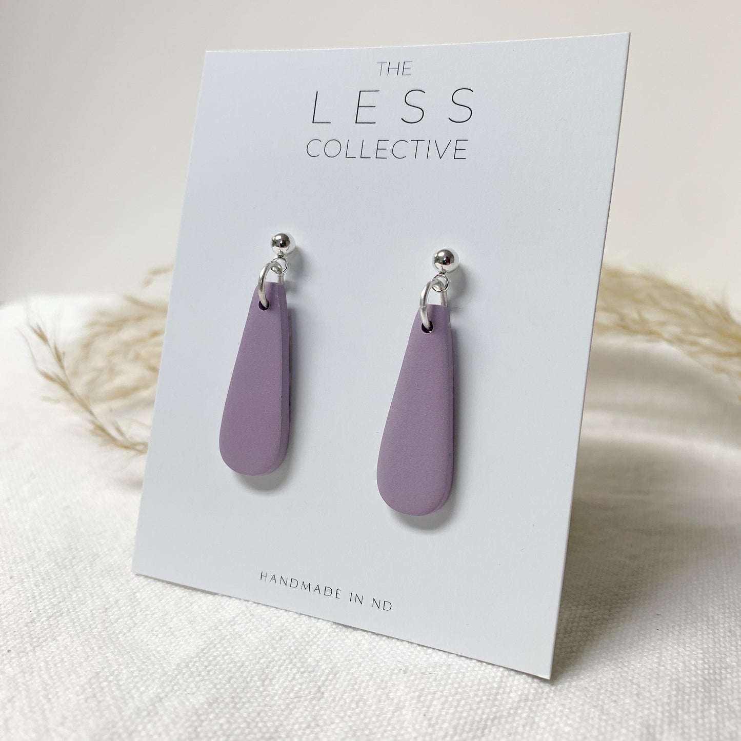 Lily Earring - in Amethyst Purple