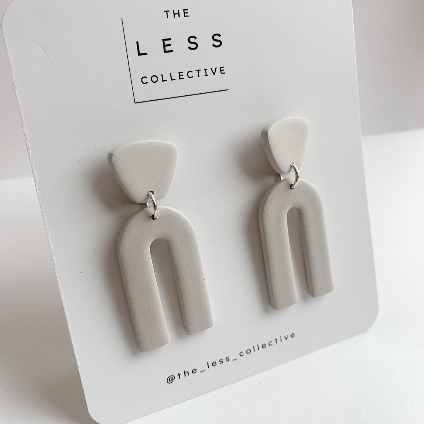 Joelle Arch Earring - Cream